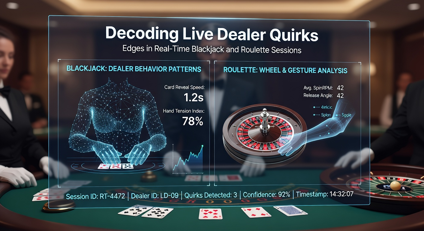 Close-up of a roulette wheel spinning with a live dealer launching the ball, numbers blurring in motion